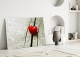 Heart Glass Wall Art.