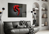 Red Pepper Glass Wall Art.