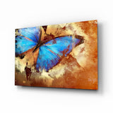 Butterfly Glass Wall Art