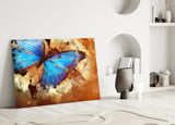 Butterfly Glass Wall Art.