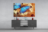 Butterfly Glass Wall Art.