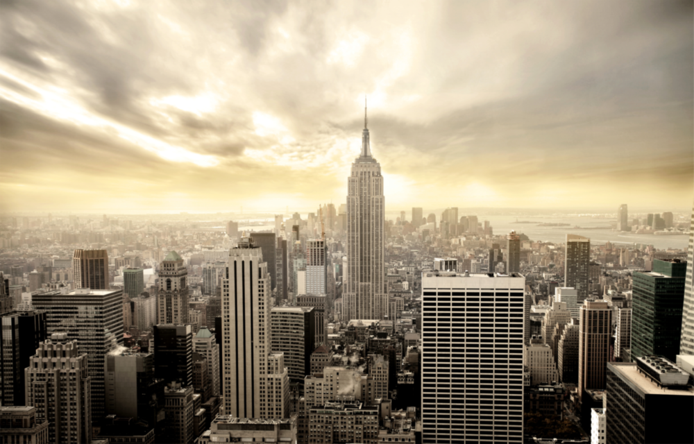 New York (NYC) Glasbild