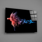 Parrot Glass Wall Art.
