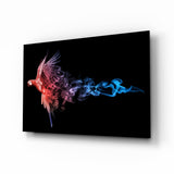 Parrot Glass Wall Art.