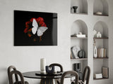 Butterfly Glass Wall Art.