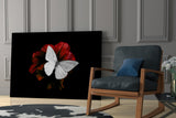 Butterfly Glass Wall Art.