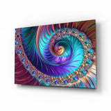 Abstract 2 Glass Wall Arts - 72x46 cm
