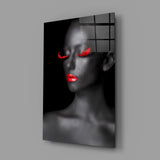 Woman Portrait 7 Glass Wall Art.