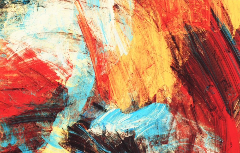 Arte de pared de vidrio de Resumen 3 s