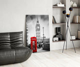 Arte della parete di vetro Cabina telefonica