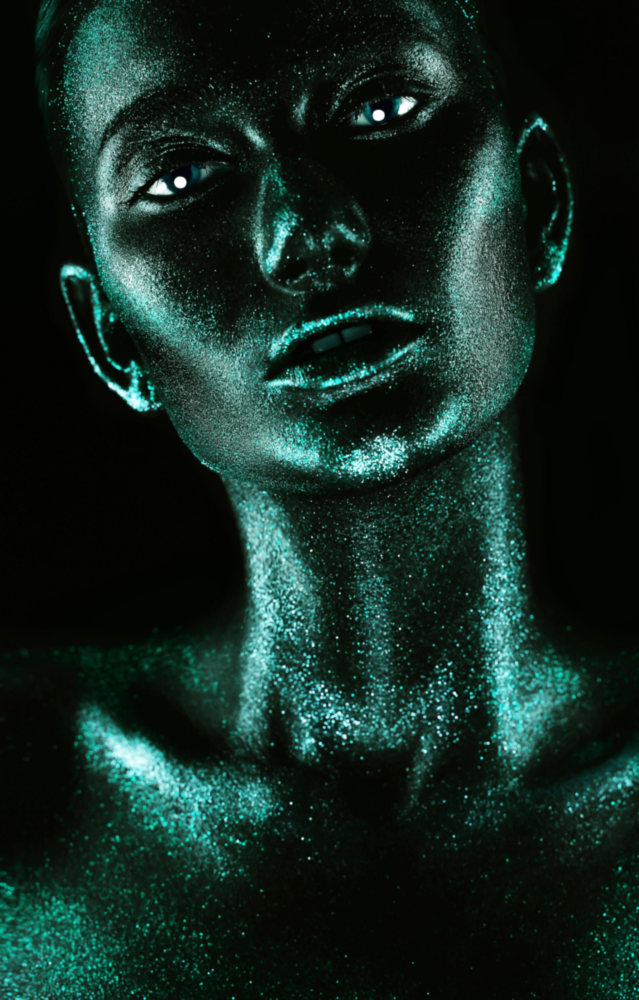 Woman Glass Wall Art