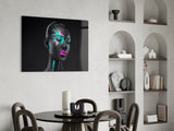 Woman Glass Wall Art