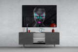 Woman Glass Wall Art