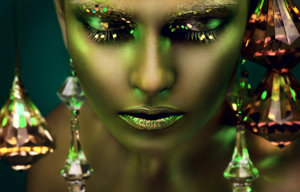 Woman Glass Wall Art