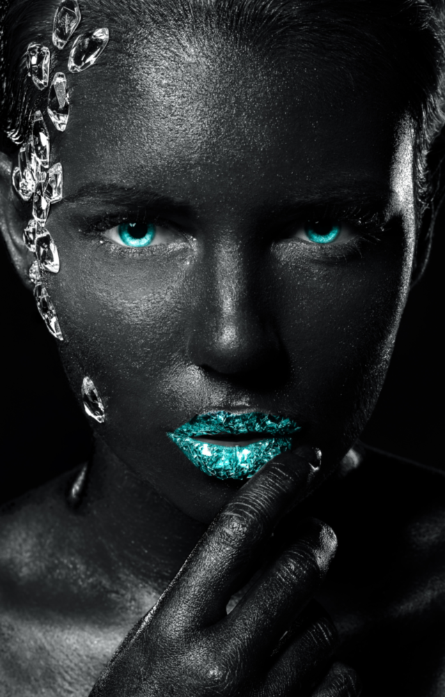 Woman Glass Wall Art