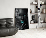 Woman Glass Wall Art