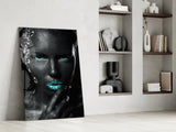 Woman Glass Wall Art