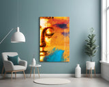 Buddha Portrait Glass Wall Art.