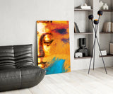 Buddha Portrait Glass Wall Art.