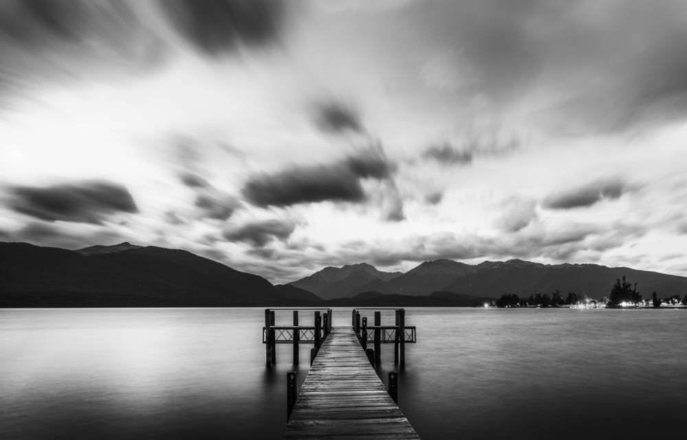 Arte de pared de vidrio de Muelle