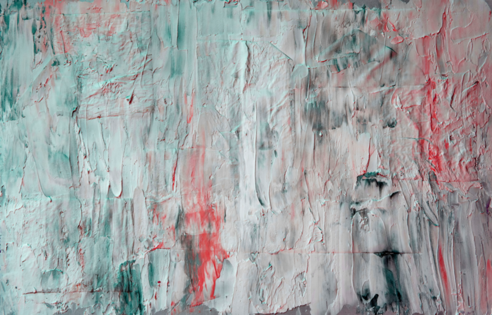 Arte della parete di vetro Oil Art Effect Modello astratto