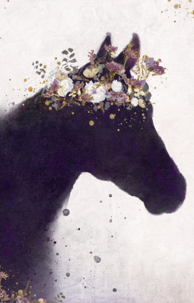 Cheval Impression sur verre