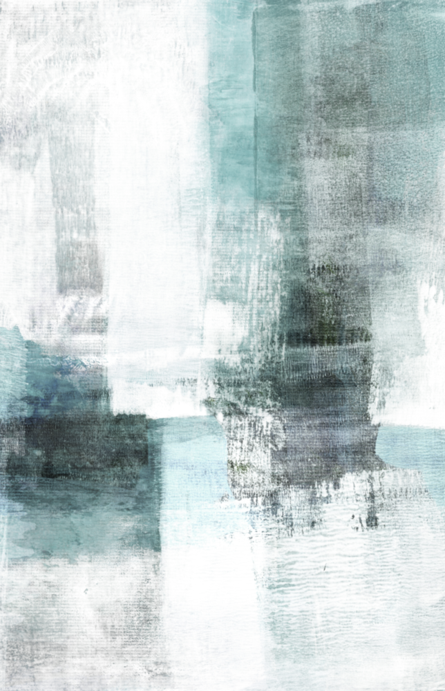 Art abstrait sur verre