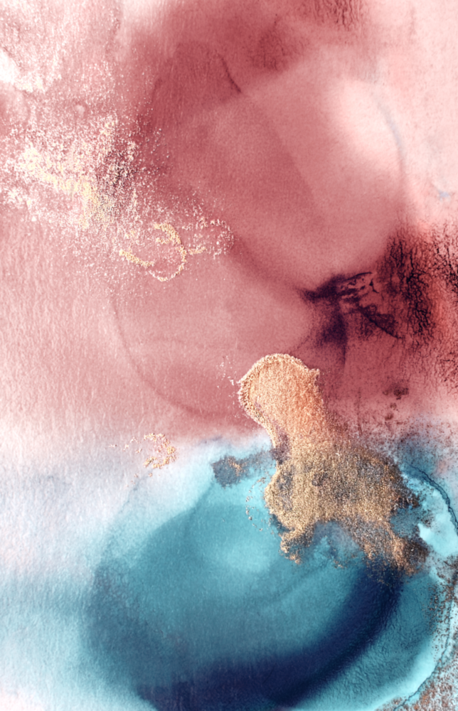 Art abstrait sur verre