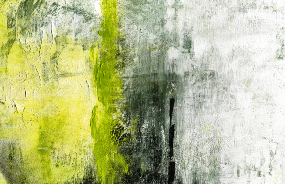 Art abstrait sur verre