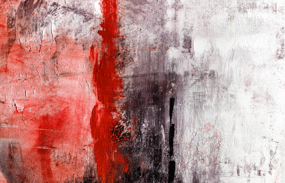 Art abstrait sur verre