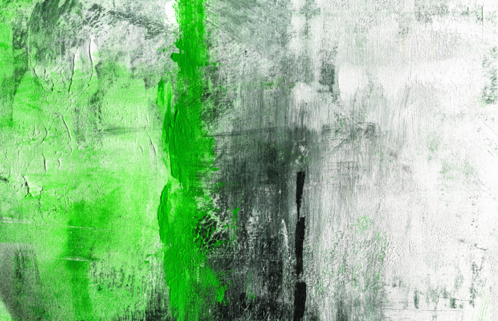 Art abstrait sur verre