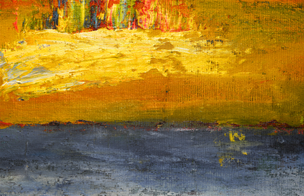 Abstract Glass Wall Art