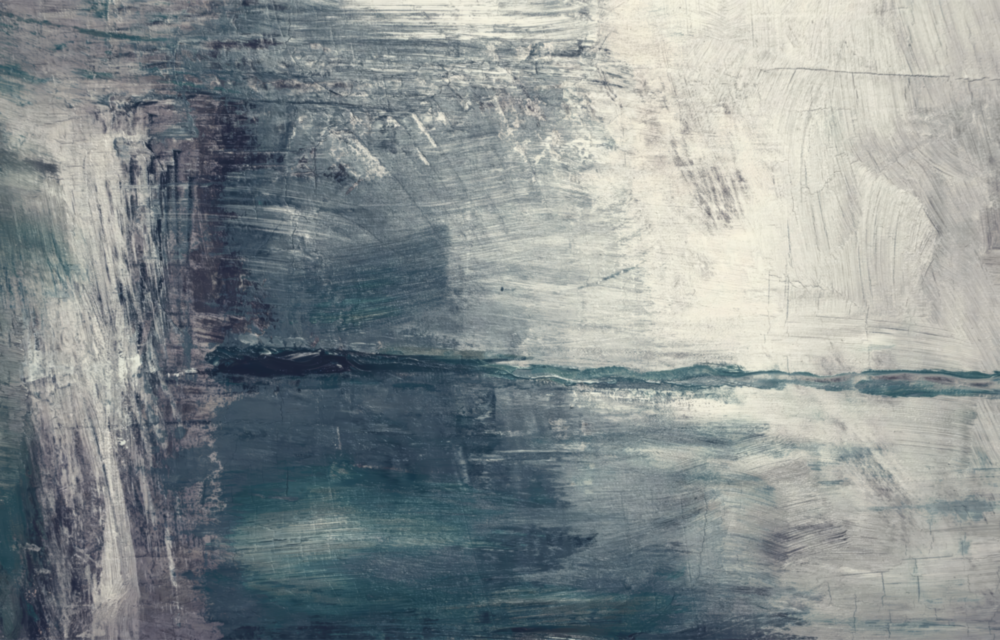 Couleurs abstraites Impression sur verre