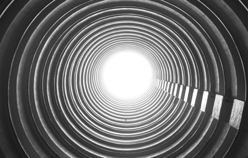 Geometric Structures Glass Wall Art