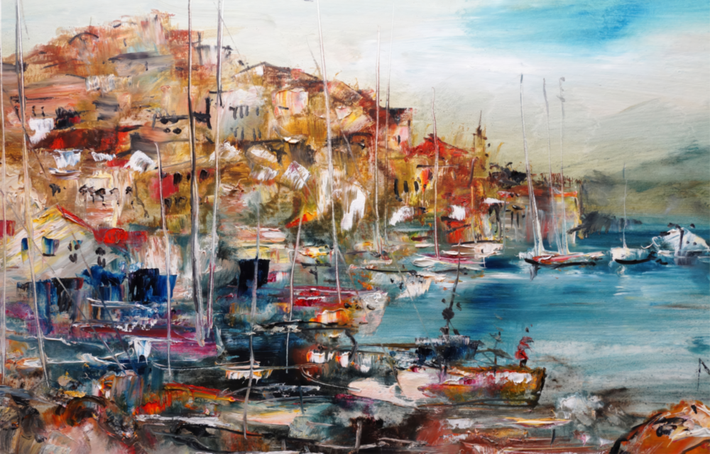 Navires Impression sur verre