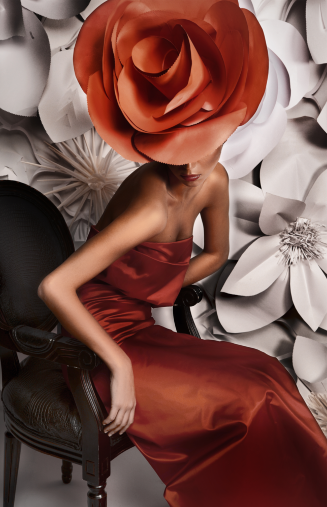 Fleuriste Impression sur verre