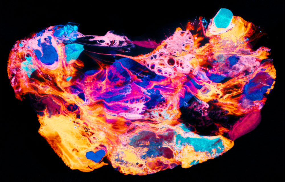 Harmonie des couleurs Impression sur verre