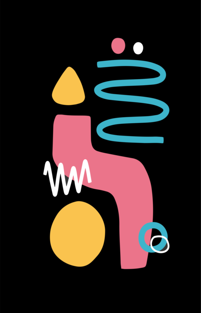 Kerzenartig Glasbild