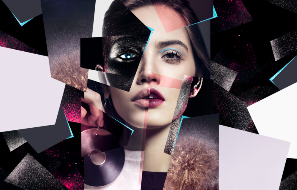 Effect Woman Glass Wall Art