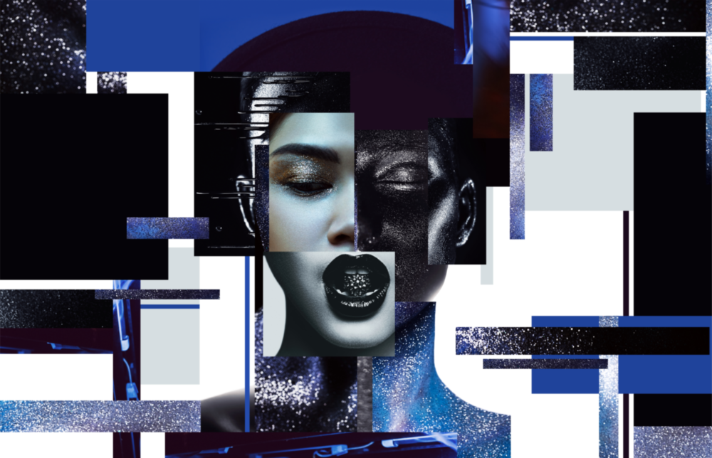 Effect Woman Glass Wall Art