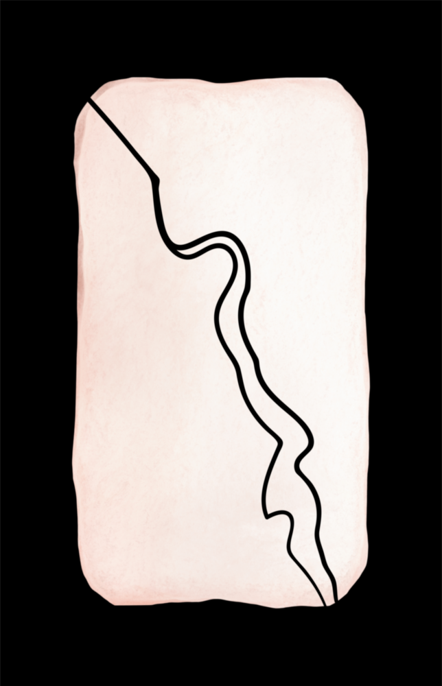 Distinction abstraite Impression sur verre