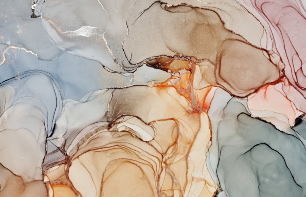 Motif en marbre doux Impression sur verre