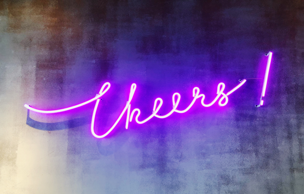 Arte della parete di vetro Saluti