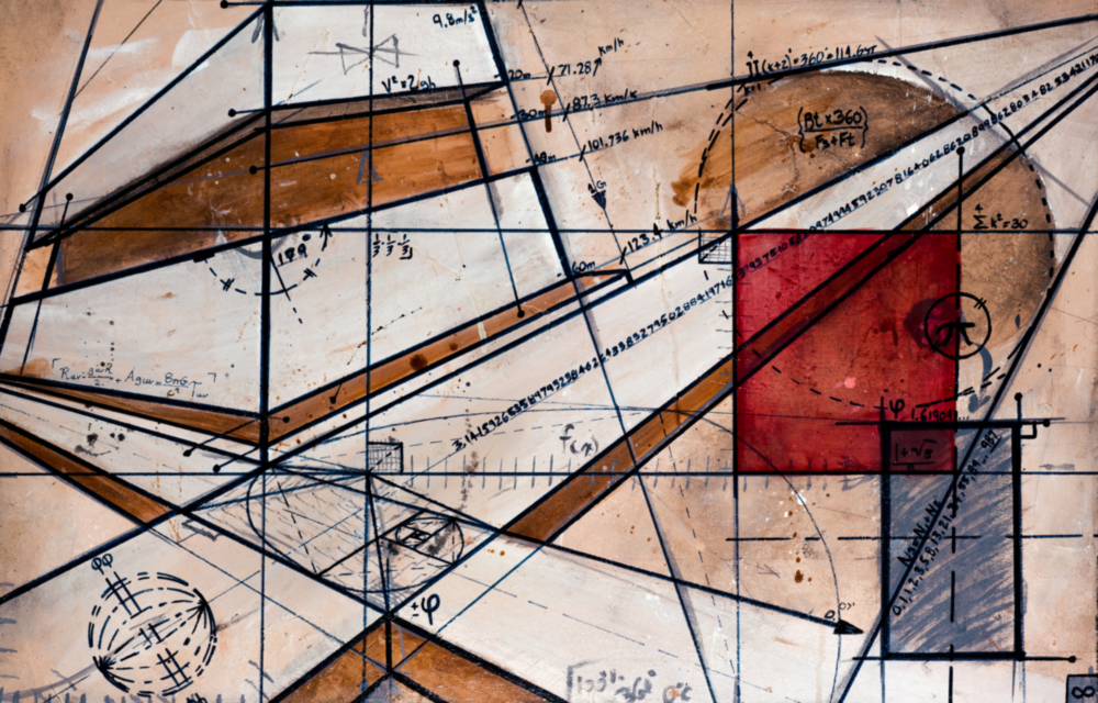 Lignes significatives Impression sur verre