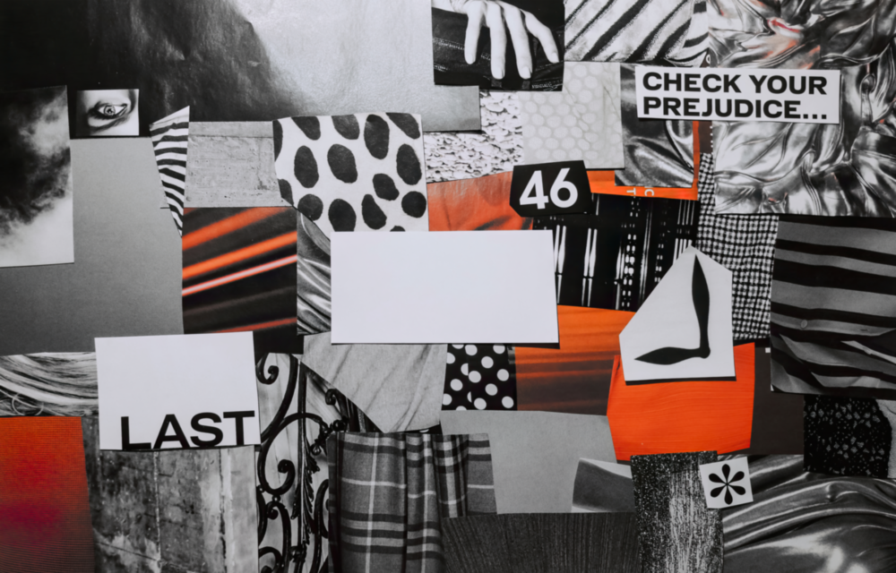 Arte della parete di vetro Metti in discussione il tuo pregiudizio