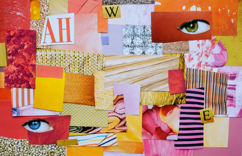 Arte della parete di vetro Patchwork moderno