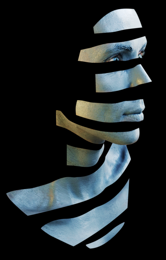 Die Zukunft Glasbild