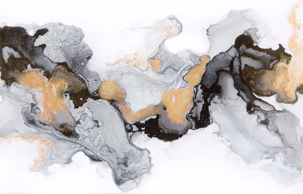 Arte della parete di vetro Fumo colorato