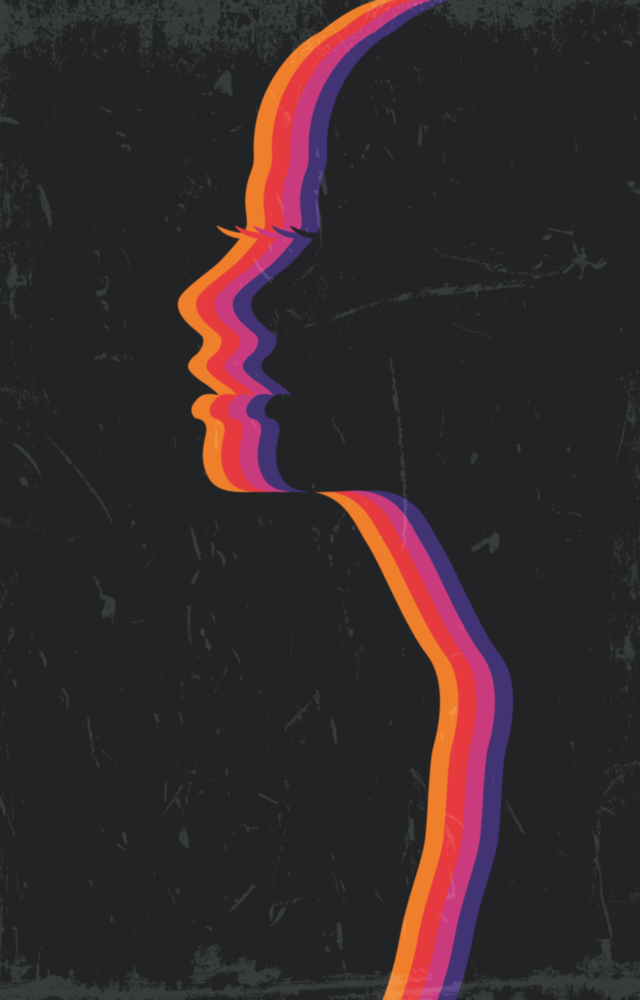 Night Filter Glass Wall Art