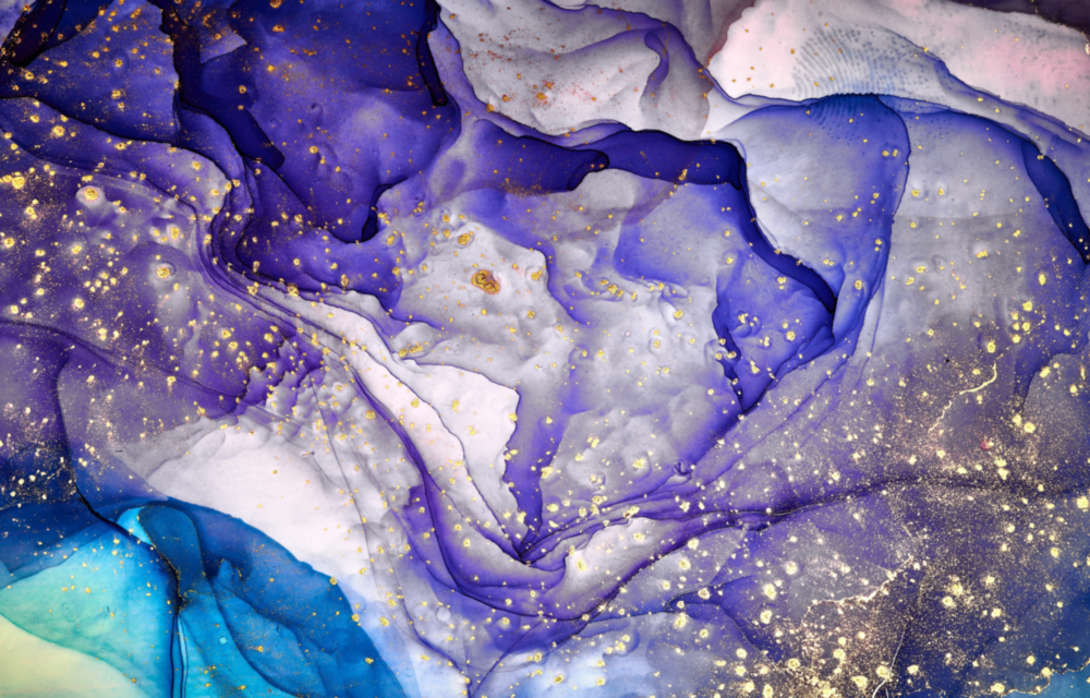 Fumée de couleur Impression sur verre